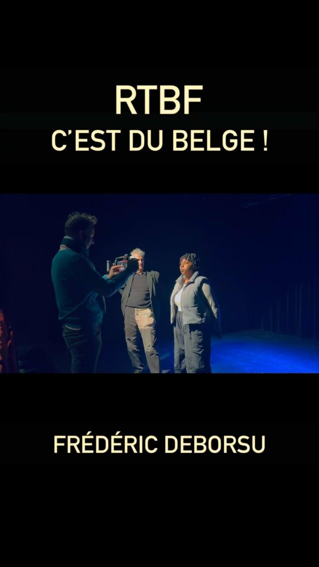 📺 𝗖’𝗘𝗦𝗧 𝗗𝗨 𝗕𝗘𝗟𝗚𝗘/ 𝗥𝗧𝗕𝗙/ 𝗠𝗔𝗞𝗜𝗡𝗚 𝗢𝗙📺
➥ 𝗖𝗲𝗰𝗶 𝗻’𝗲𝘀𝘁 𝗽𝗮𝘀 𝘂𝗻 𝗳𝗲𝘀𝘁𝗶𝘃𝗮𝗹 
Le making of de « C’est du belge! », de Frédéric Deborsu, pour la RTBF.

#théâtre #episcène #avignon #RTBF #cestdubelge #émissiontv
